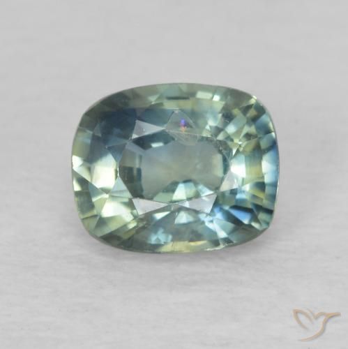 0.76ct 天然 彩色 蓝宝石, 软垫, VS-SI