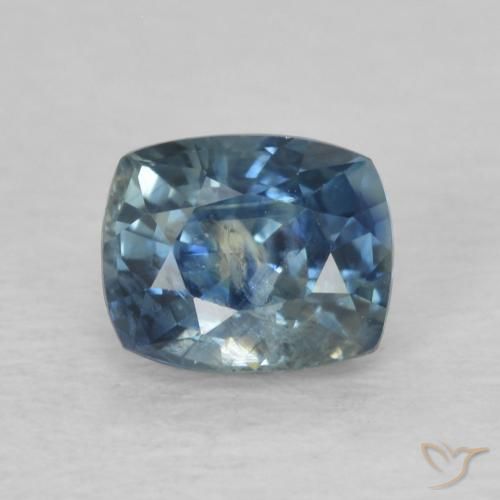 0.86ct 天然 蓝色 蓝宝石, 软垫, VS-SI