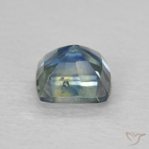0.76克拉天然蓝宝石，软垫，VS-SI