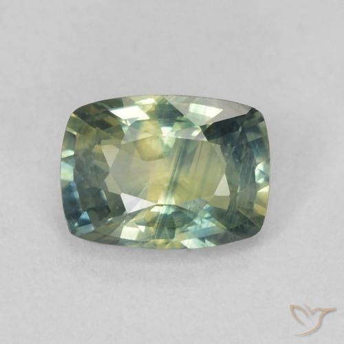 0.77ct 天然 彩色 蓝宝石, 软垫, VS