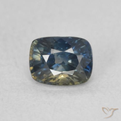 0.47ct 天然 彩色 蓝宝石, 软垫, VVS