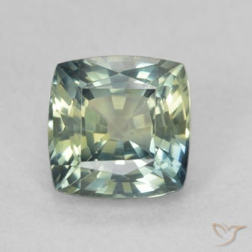 0.84ct 天然 彩色 蓝宝石, 软垫, VS