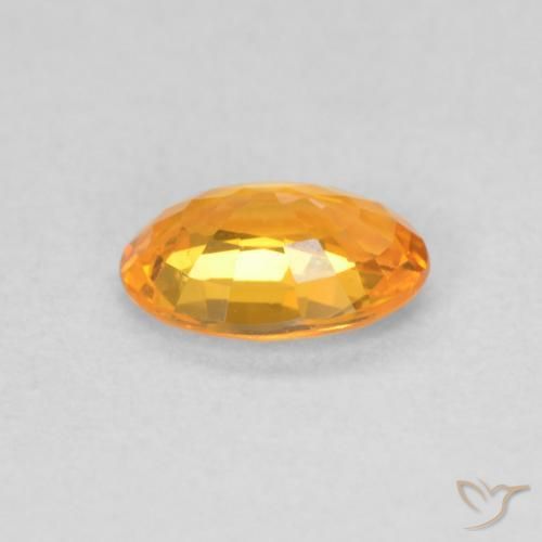 0.61克拉天然蓝宝石，椭圆形，VVS-VS