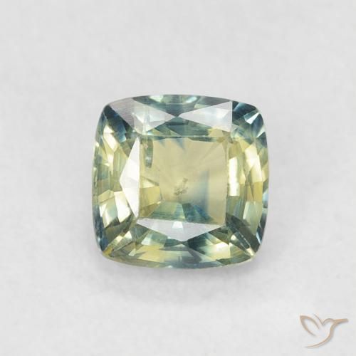 0.59ct 天然 彩色 蓝宝石, 软垫, VS