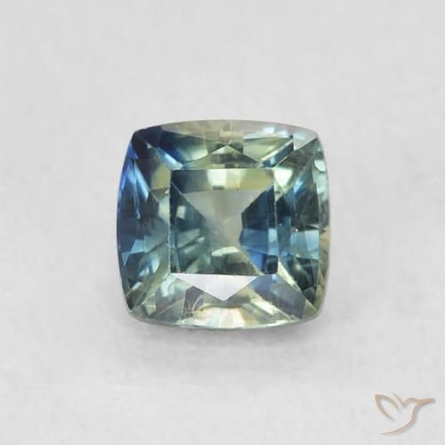 0.71ct 天然 彩色 蓝宝石, 软垫, VS