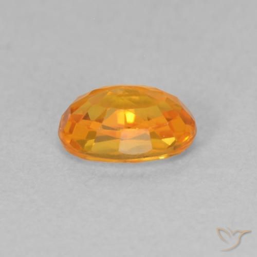 0.70克拉天然蓝宝石，椭圆形，VVS-VS