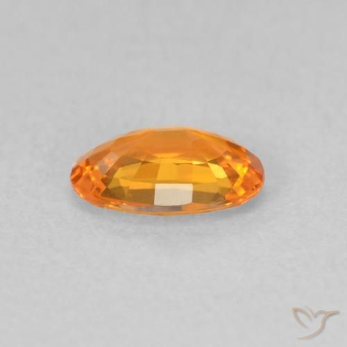 0.58克拉天然蓝宝石，椭圆形，VVS