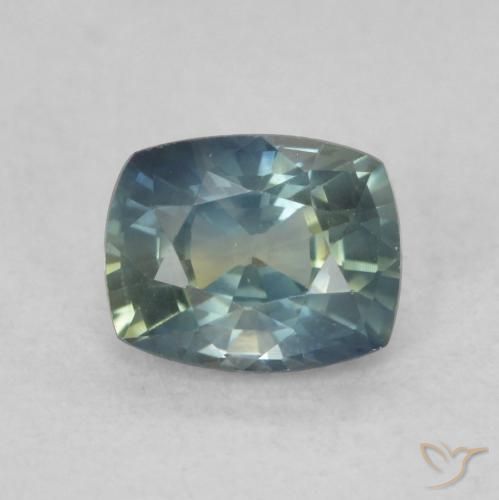 0.79ct 天然 彩色 蓝宝石, 软垫, VVS-VS