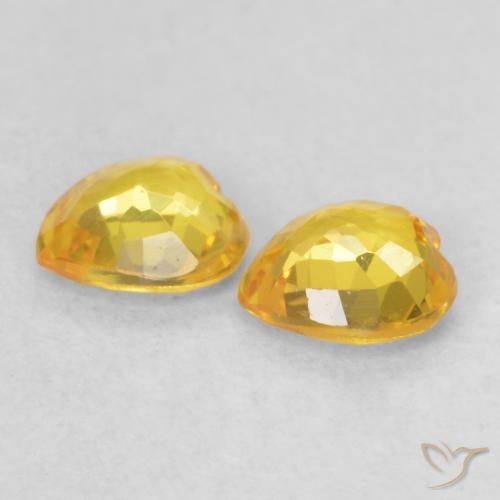 0.78克拉天然蓝宝石，心形，VS