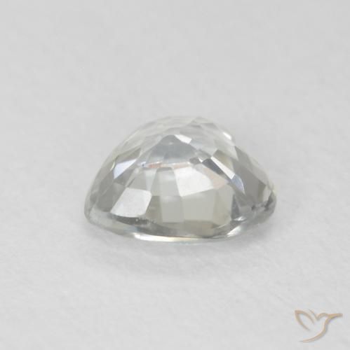 0.79克拉天然蓝宝石，心形，VVS