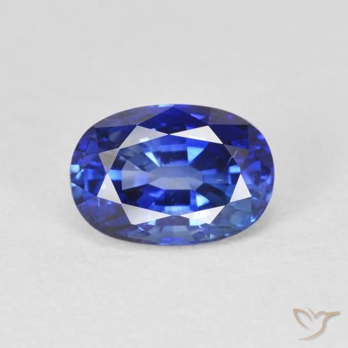 2.20ct 天然 皇家蓝色 蓝宝石, 椭圆形, VS