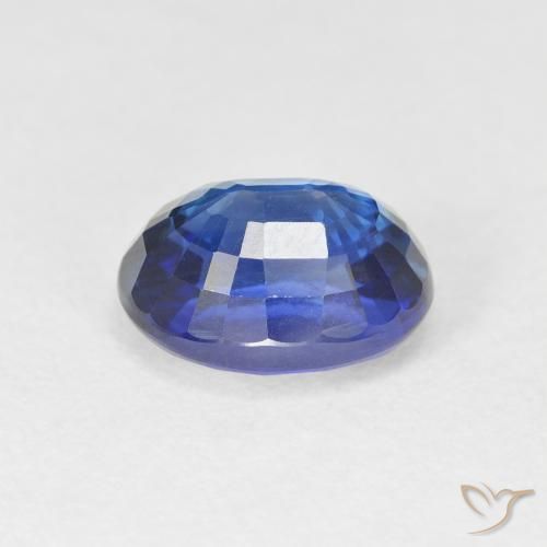 3.51克拉天然蓝宝石，椭圆形，VVS-VS