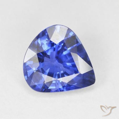 4.48ct 矢菊花蓝 蓝宝石, 梨形, VVS