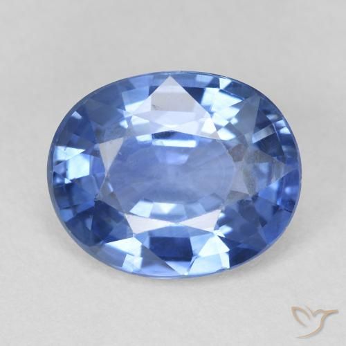 4.25ct 天然 中深蓝 蓝宝石, 椭圆形, VVS-VS