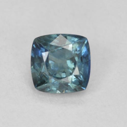 0.56ct 天然 绿蓝色 蓝宝石, 软垫, VS