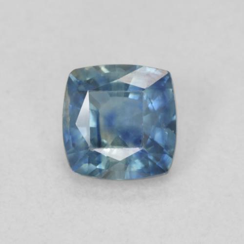 0.56ct 天然 青色 蓝宝石, 软垫, VS