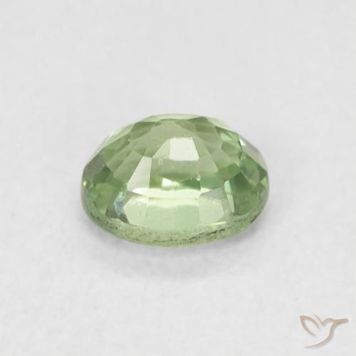 0.63克拉天然蓝宝石，椭圆形，VVS-VS