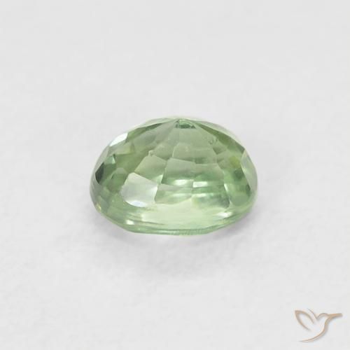 0.56克拉天然蓝宝石，椭圆形，VVS-VS