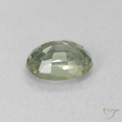 0.55克拉天然蓝宝石，椭圆形，VVS-VS