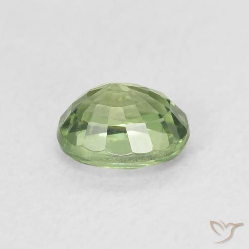 0.64克拉天然蓝宝石，椭圆形，VVS