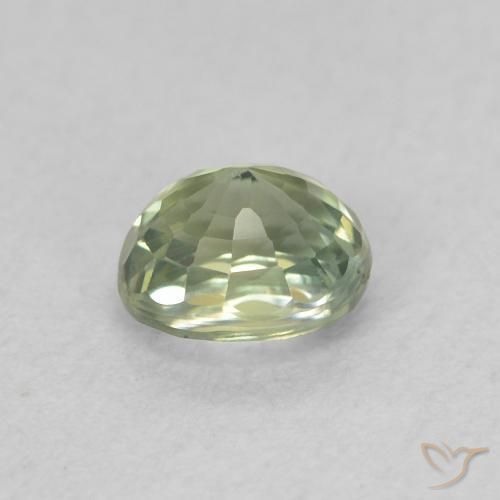 0.60克拉天然蓝宝石，椭圆形，VVS-VS