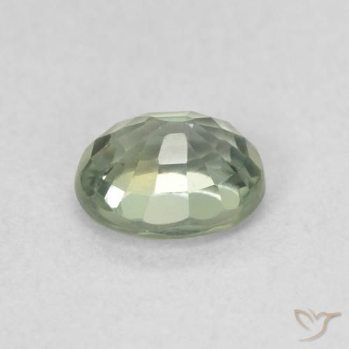 0.56克拉天然蓝宝石，椭圆形，VVS-VS