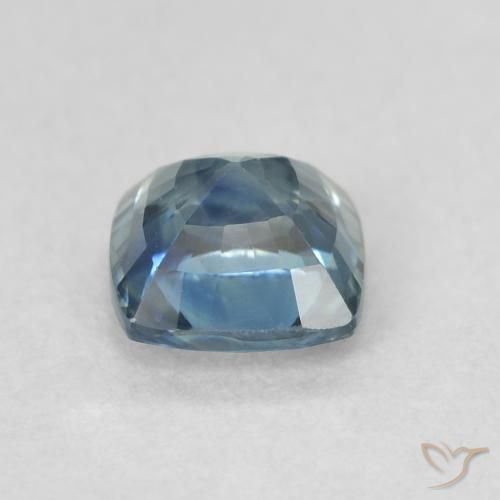 0.80克拉天然蓝宝石，软垫，VVS-VS