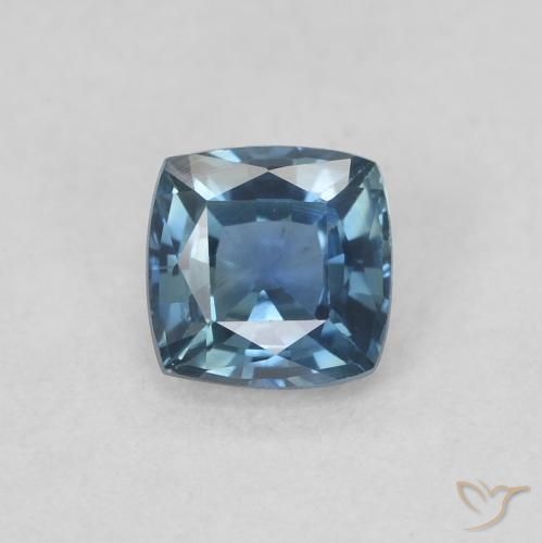 0.48ct 天然 深蓝色 蓝宝石, 软垫, VVS-VS