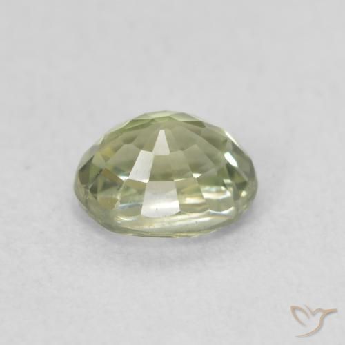 0.57克拉天然蓝宝石，椭圆形，VVS