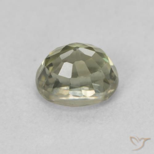 0.70克拉天然蓝宝石，椭圆形，VVS