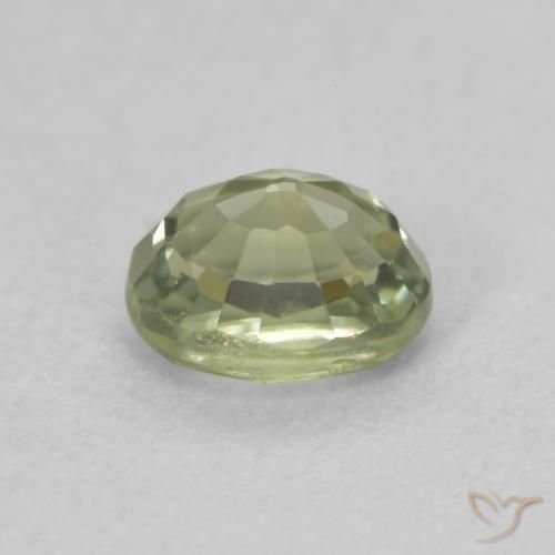 0.67克拉天然蓝宝石，椭圆形，VVS