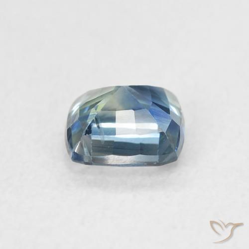 0.65克拉天然蓝宝石，软垫，VVS-VS