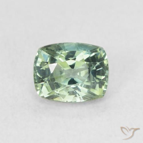 0.68ct 天然 大地绿 蓝宝石, 软垫, VVS-VS