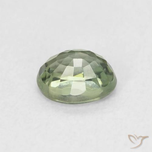 0.62克拉天然蓝宝石，椭圆形，VVS