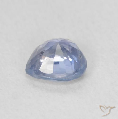 0.52克拉天然蓝宝石，心形，VS
