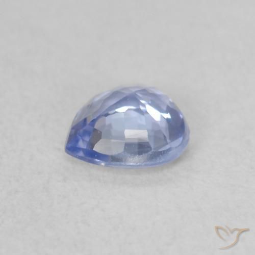 0.37克拉天然蓝宝石，心形，VVS-VS
