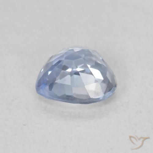 0.56克拉天然蓝宝石，心形，VVS-VS