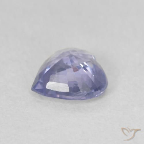 0.52克拉天然蓝宝石，心形，VS