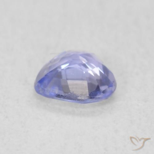 0.33克拉天然蓝宝石，心形，VVS-VS