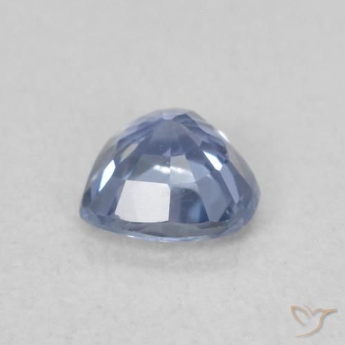0.36克拉天然蓝宝石，心形，VVS-VS