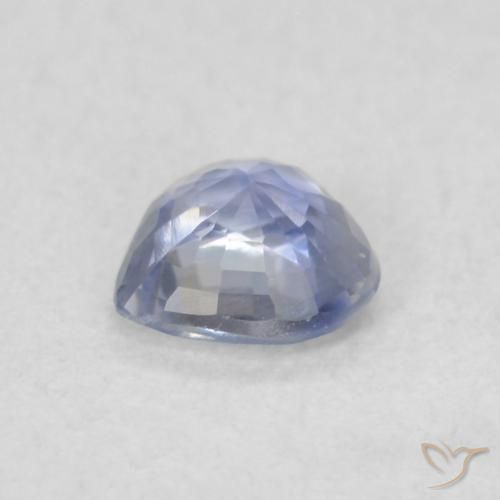 0.34克拉天然蓝宝石，心形，VVS-VS