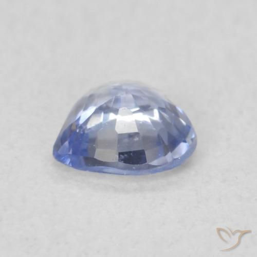 0.38克拉天然蓝宝石，心形，VVS-VS