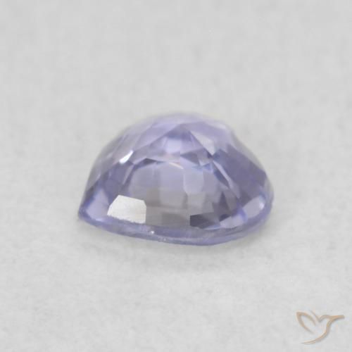 0.38克拉天然蓝宝石，心形，VVS-VS
