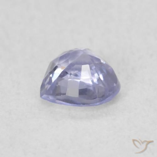 0.36克拉天然蓝宝石，心形，VVS-VS