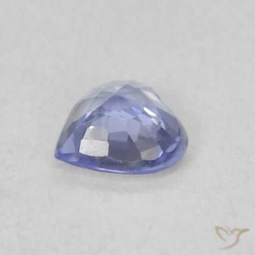 0.30克拉天然蓝宝石，心形，VVS-VS
