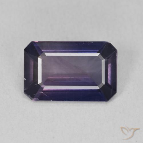3.22ct 天然 午夜蓝 蓝宝石, 祖母绿式切割, VS