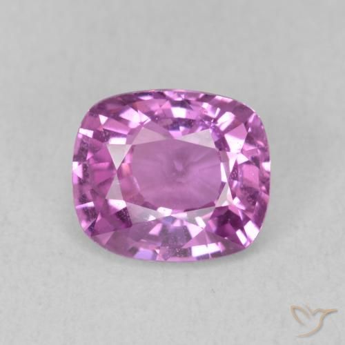 1.68ct 天然 粉紫色 蓝宝石, 软垫, VS