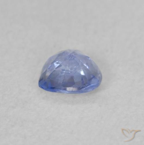 0.35克拉天然蓝宝石，心形，VS