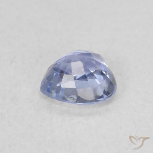 0.36克拉天然蓝宝石，心形，VVS-VS