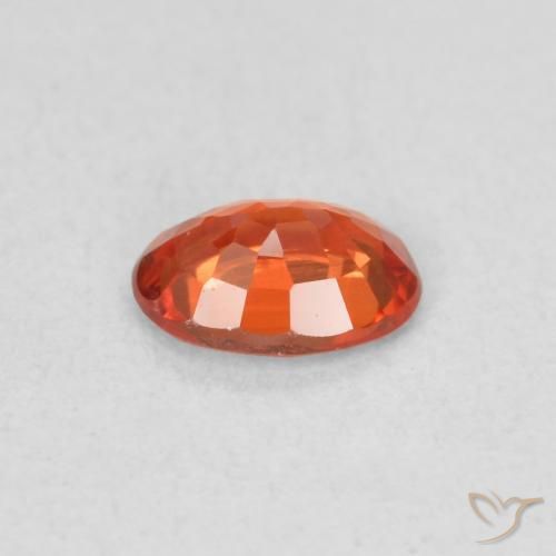 0.51克拉天然蓝宝石，椭圆形，VVS-VS